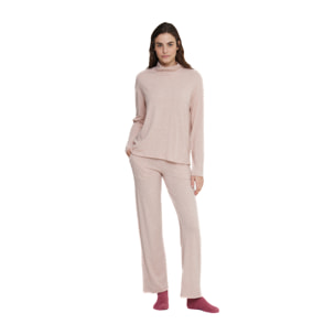 Completo loungewear donna madrid in maglina felpata Noidinotte