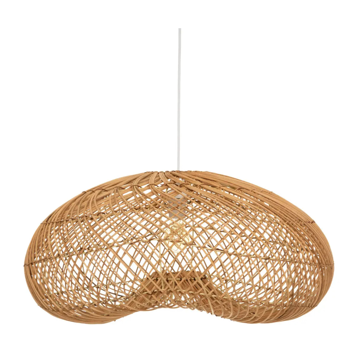 Suspension "Jeny" rotin D68cm