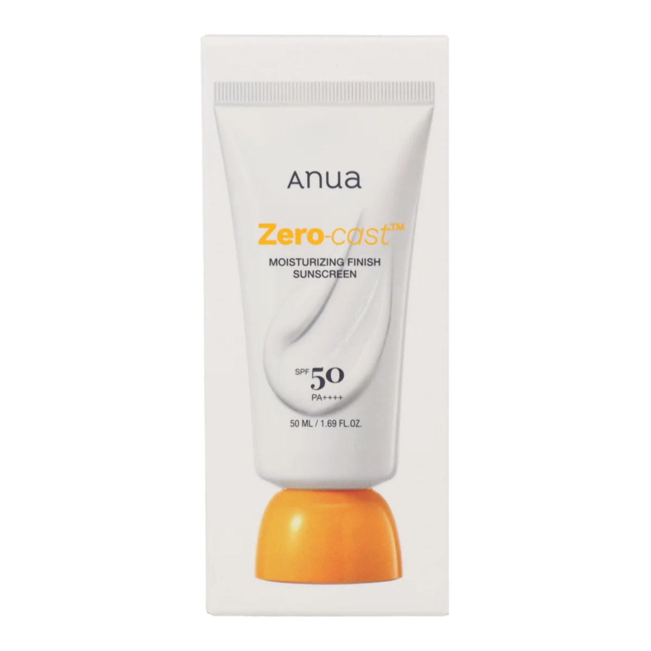 Zero-Cast Moisturizing Finish Sunscreen Anua 50ml
