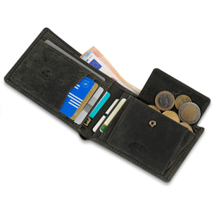 Cartera Hombre Piel Lois Brock Negro