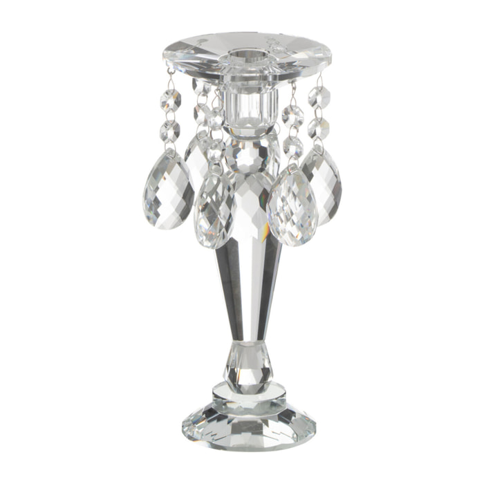 J-Line chandelier Louise - crystal - transparent - small
