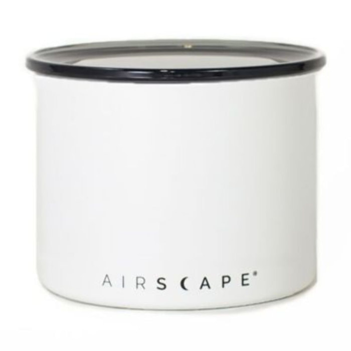 Boite à café AIRSCAPE métal 250gr Blanc mat