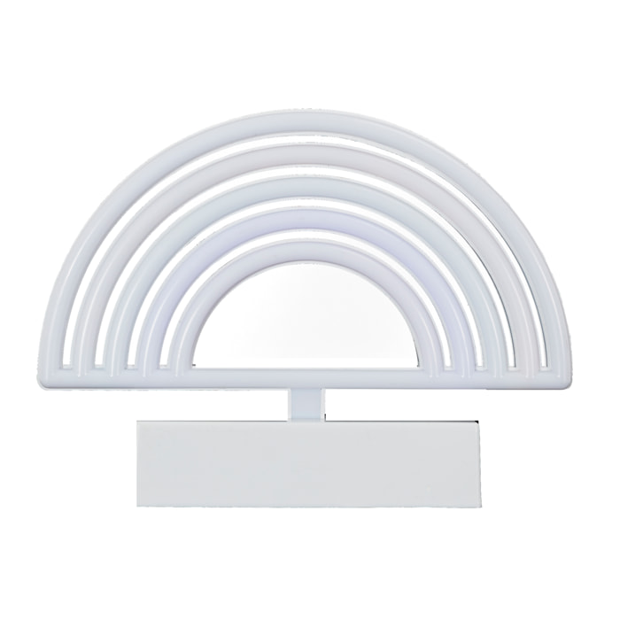 Lampe Led Effet Neon Arc En Ciel A Piles