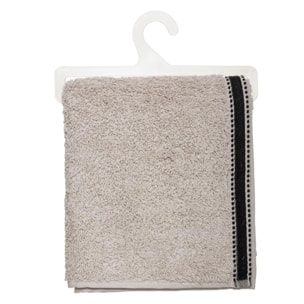 Serviette de toilette "Joia" coton beige 50x90cm