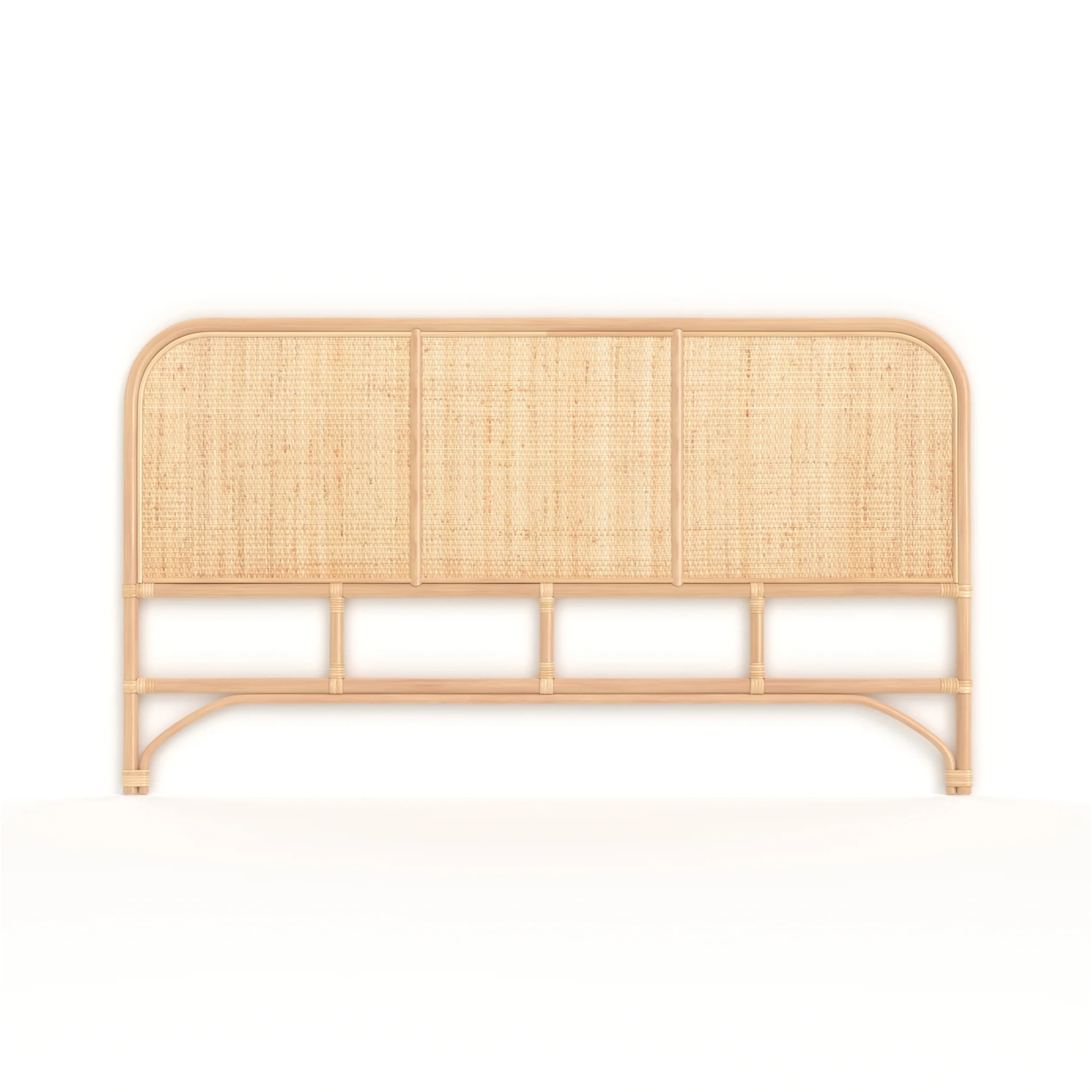 Tête de lit 160 cm en rotin naturel - Grace