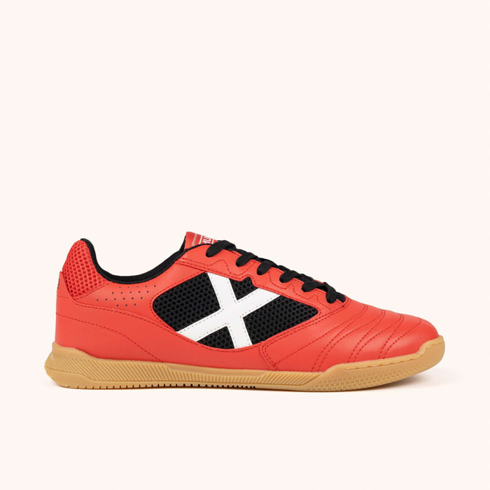 MUNICH DEBUT 06 Zapatillas de Fútbol Sala Profesionales Rojo y Negro