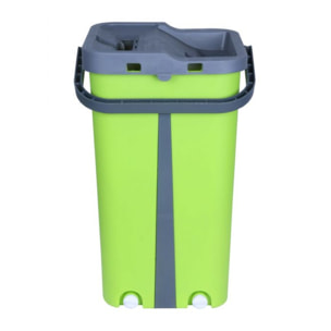 Balai Plat Microfibre Systeme d'Essorage vert Cenocco CC9077-GN