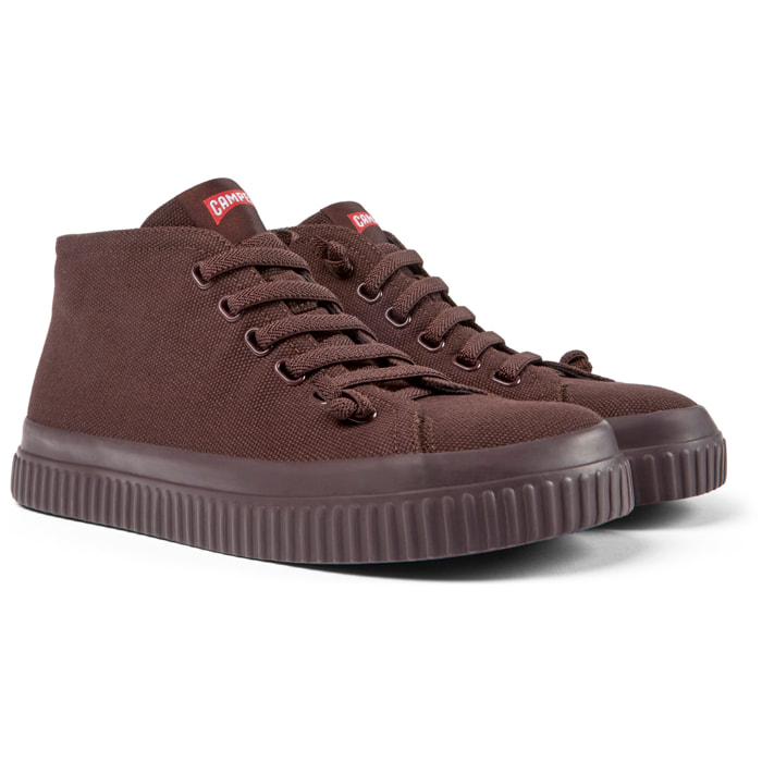 Botines - CAMPER Peu Roda - Burdeos - Textil natural (algodón reciclado)