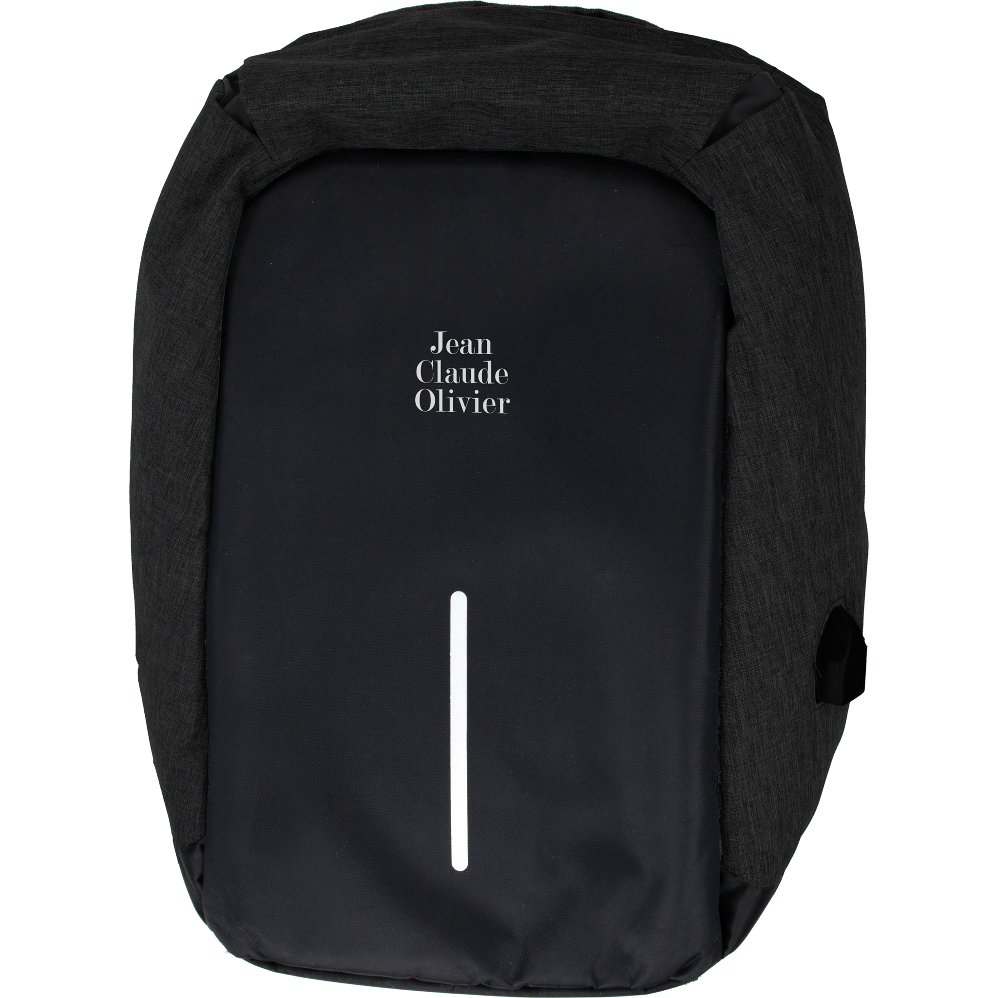 mochila antirrobo negra jean claude olivier