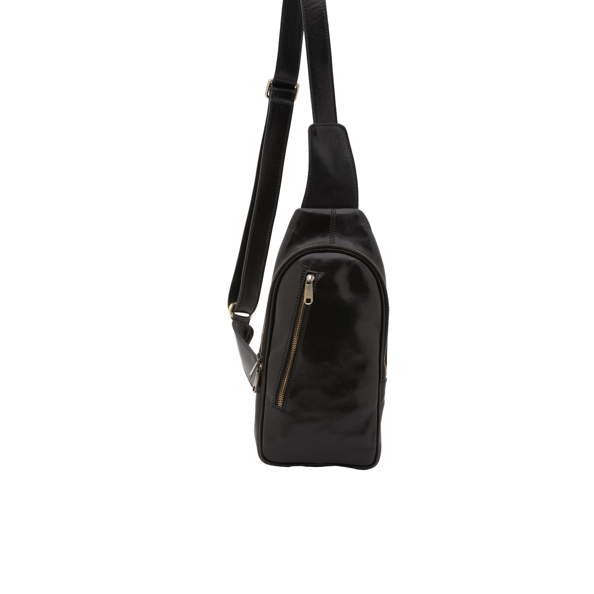 Borsa a tracolla  da uomo In Vera pelle Made in Italy 35x16x5 cm