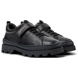 Sneakers - CAMPER Brutus - Nero - Pelle liscia