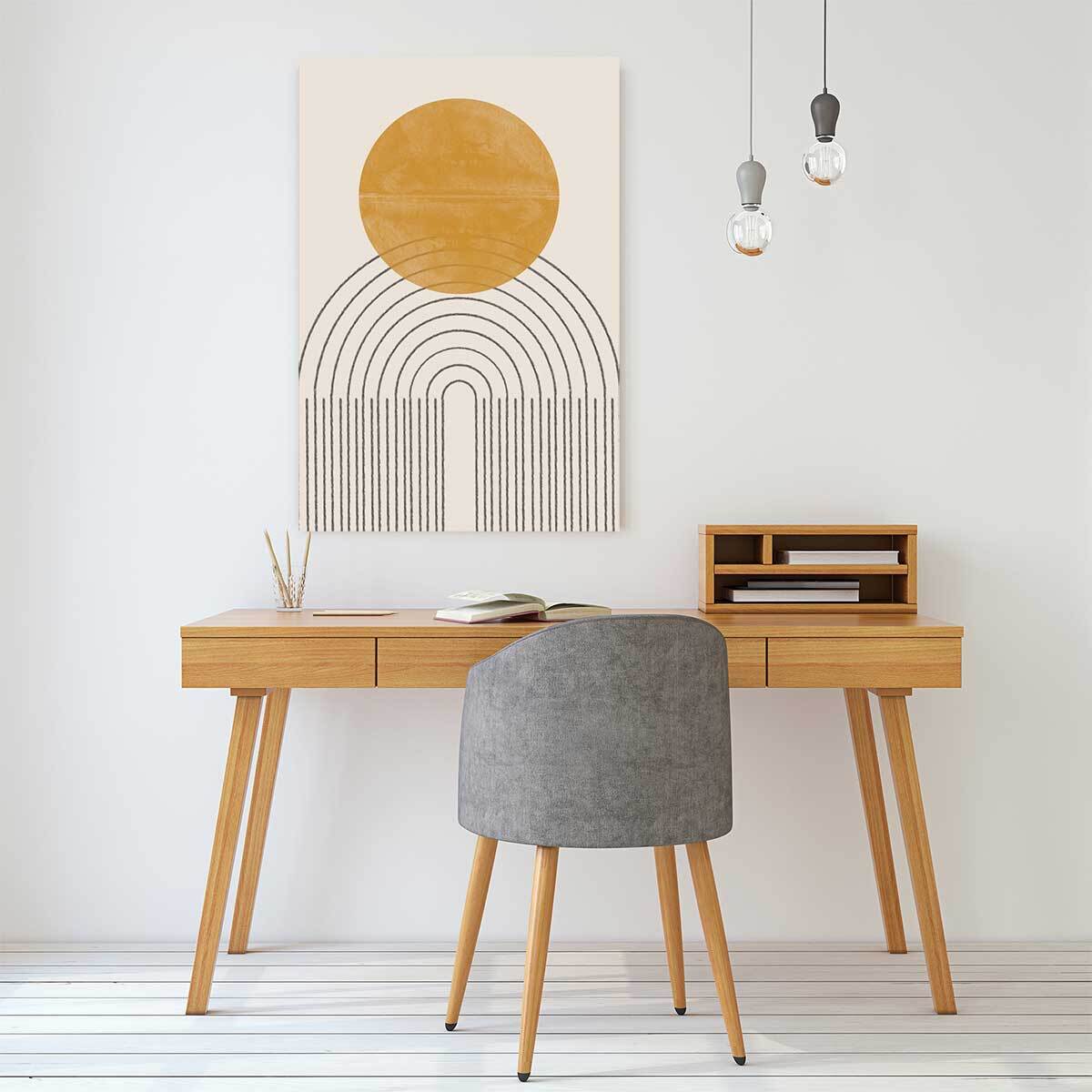 Tableau geometrique composition no 4  Tableau alu Dibond