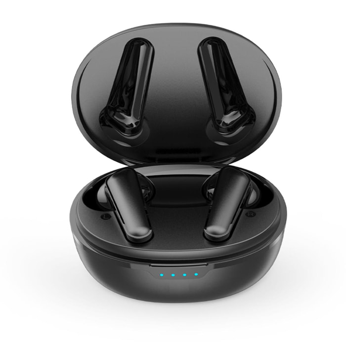 Auriculares Inalámbricos Earbuds TWS158 Black - Bluetooth 5.2 - Función ANC / ENC