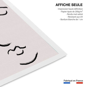 Affiche Simple Ligne No1 Affiche seule