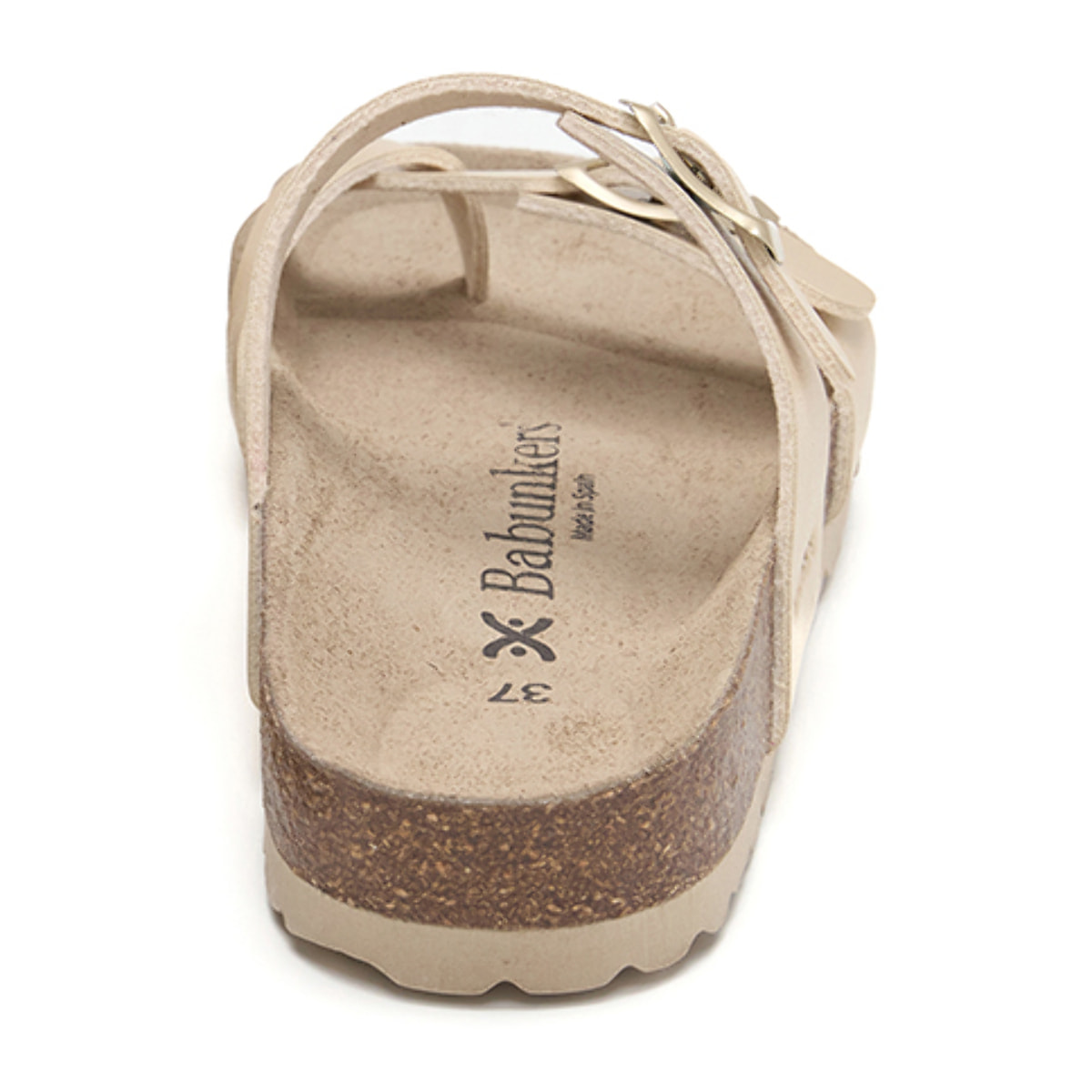 SANDALIA BABUNKERS DORADO