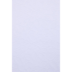 Set bikini a fascia strutturato bianco