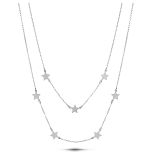 Collana Hiriwa 925 Stelle Argento