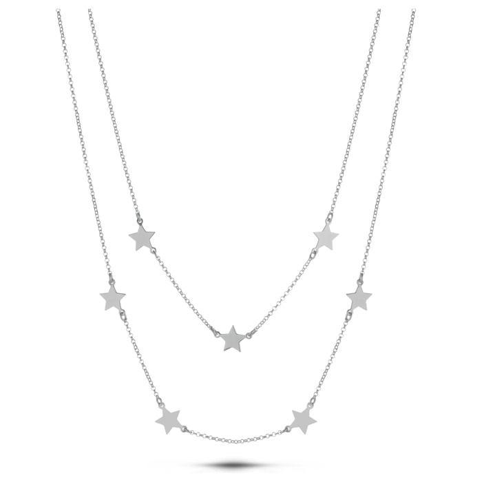 Collana Hiriwa 925 Stelle Argento