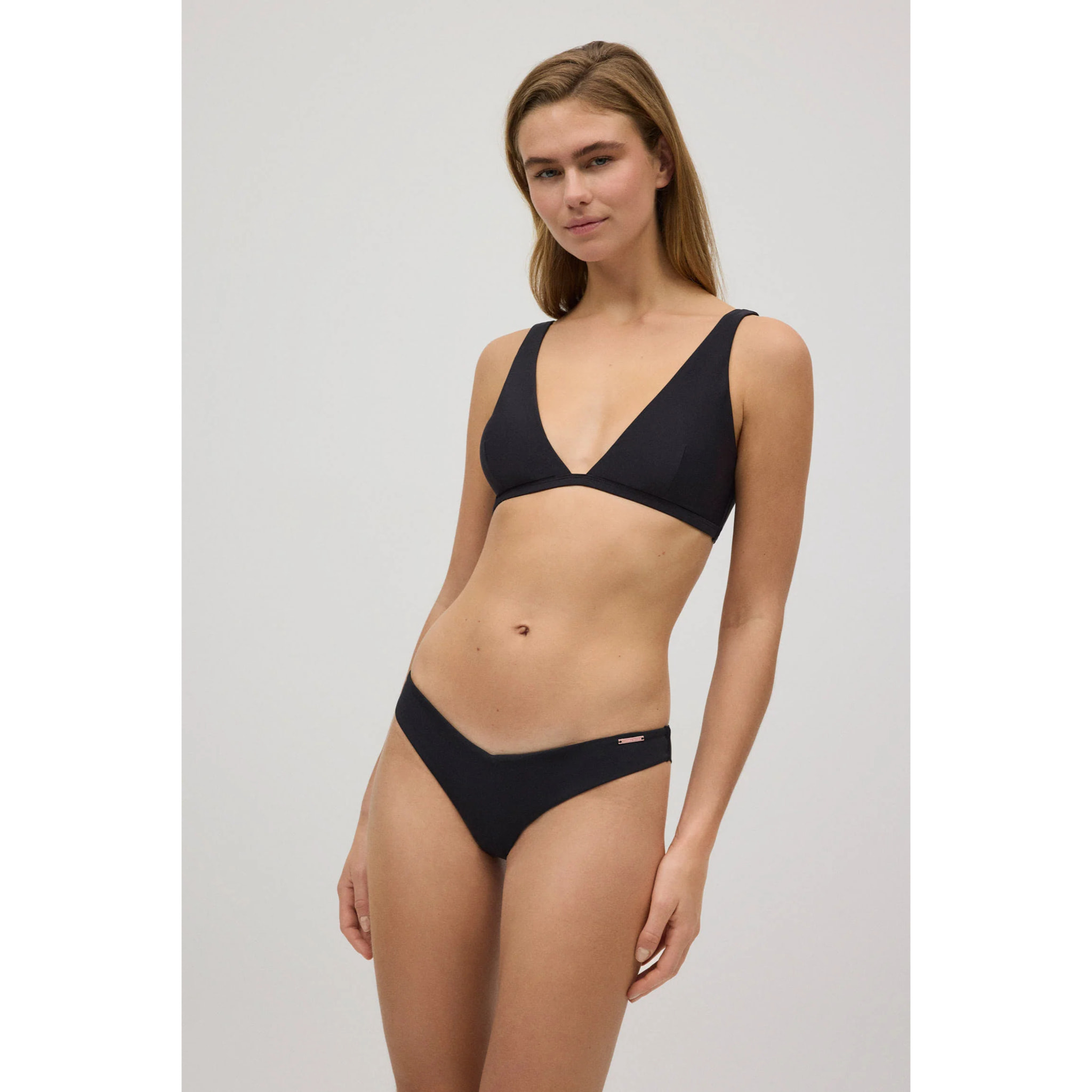 Slip bikini brasiliano nero