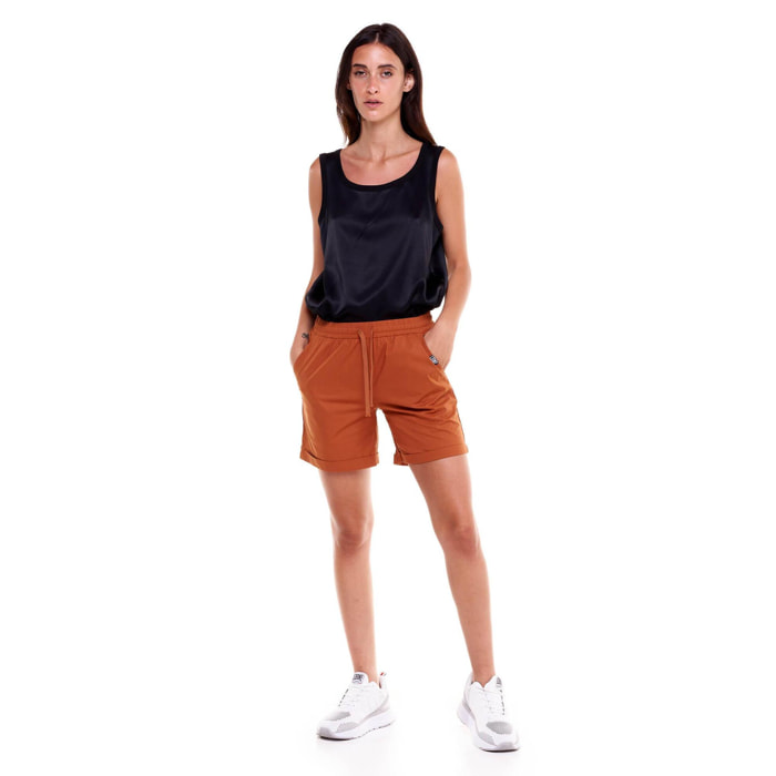 Pantalón corto mujer Tonos Tierra