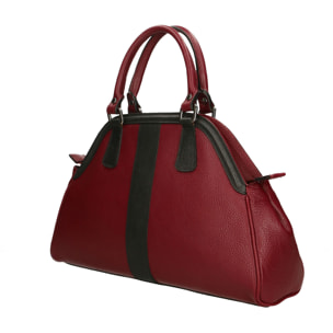 Borsa a mano da donna In Vera pelle Made in Italy 40x24x11 cm