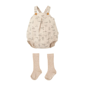 Pelele y calcetines . - Arena