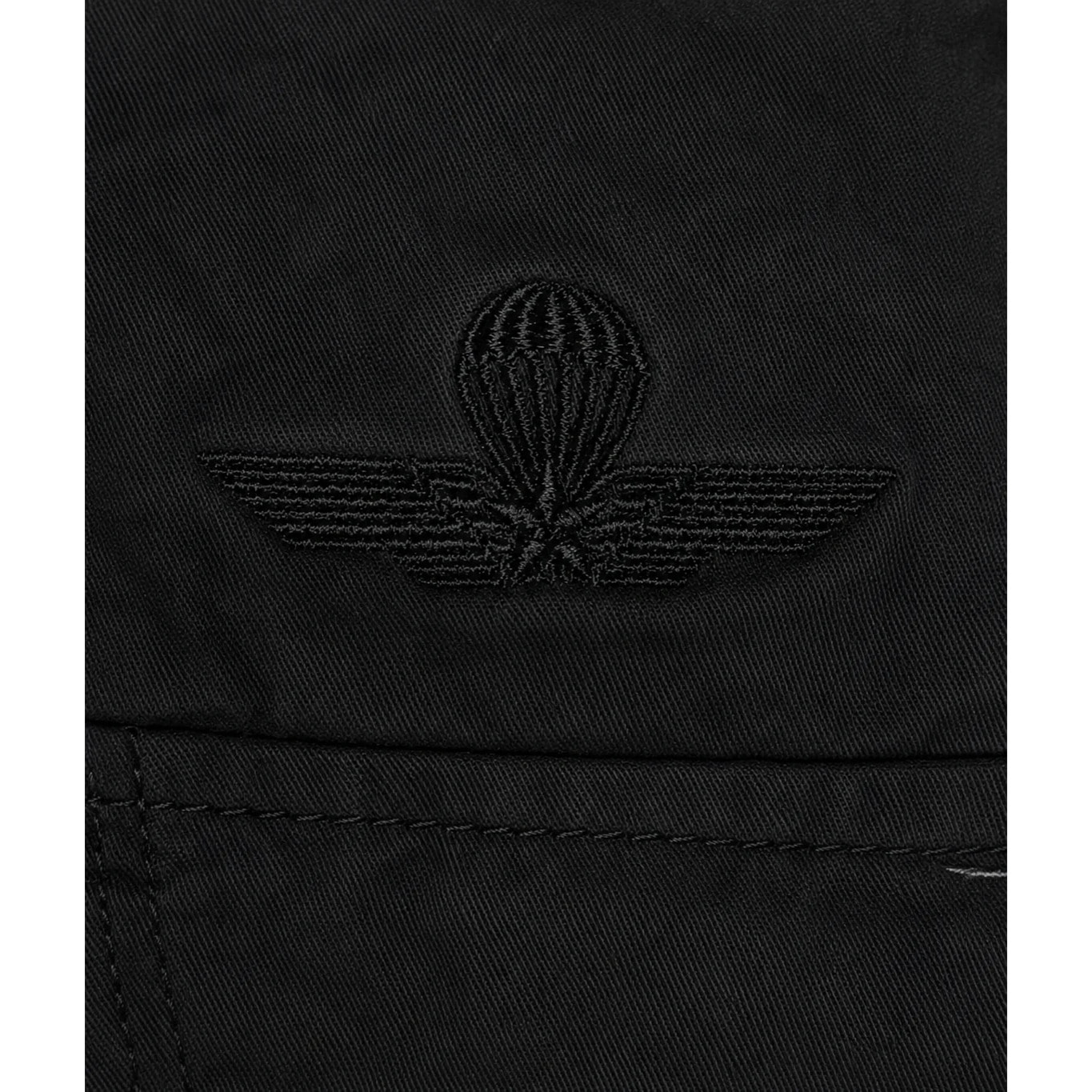 Bermuda Folgore cargo nero uomo