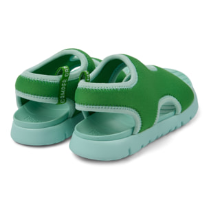 Sandali - CAMPER Oruga - Verde - Tessile tecnico (Poliestere riciclato)