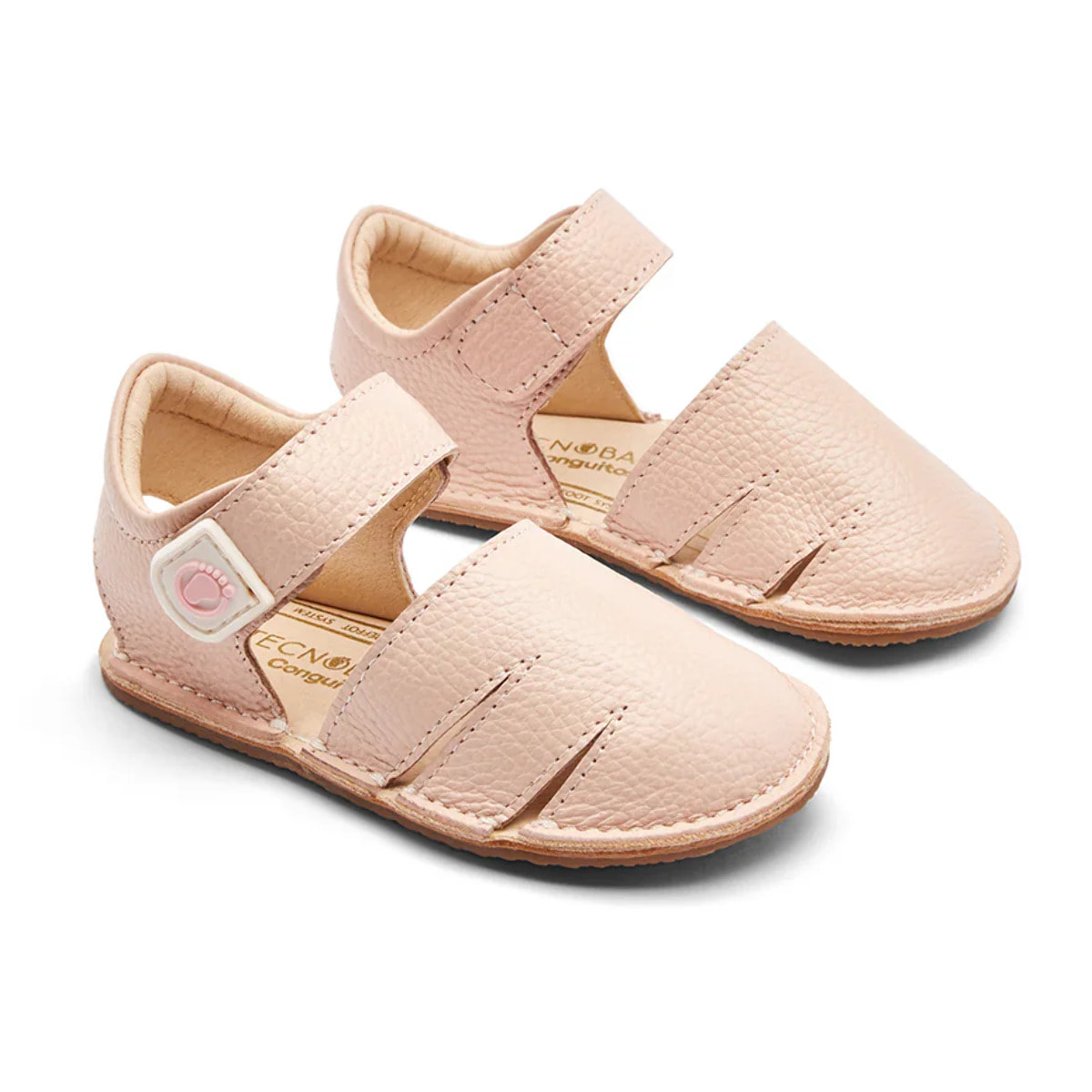 Sandalias Cerradas Respetuosas Rosa