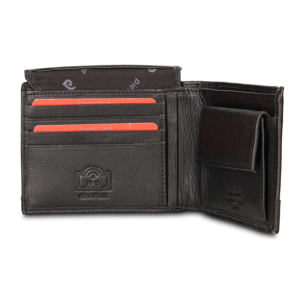 Portafoglio uomo in vera pelle - Modello Erewhon Nova - Casual - 12.0 x 9.0 x 2.0 cm