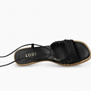 SANDALIAS NEGRAS ILOTIS