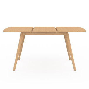 Table à manger extensible Venezia bois 120-160cm