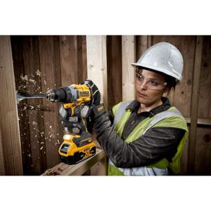 Perceuse-visseuse compacte XR 18V avec 2 Batteries 5 Ah, 1 Chargeur en Coffret TSTAK - DEWALT - DCD800P2T-QW