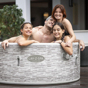 Bestway Spa gonflable rond Lay-Z-Spa Vancouver AirJet Plus avec WiFi 3-5 personnes