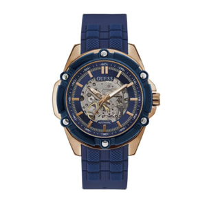 Reloj Guess GW0061G3 Hombre Analogico Automatico con Correa de Silicona