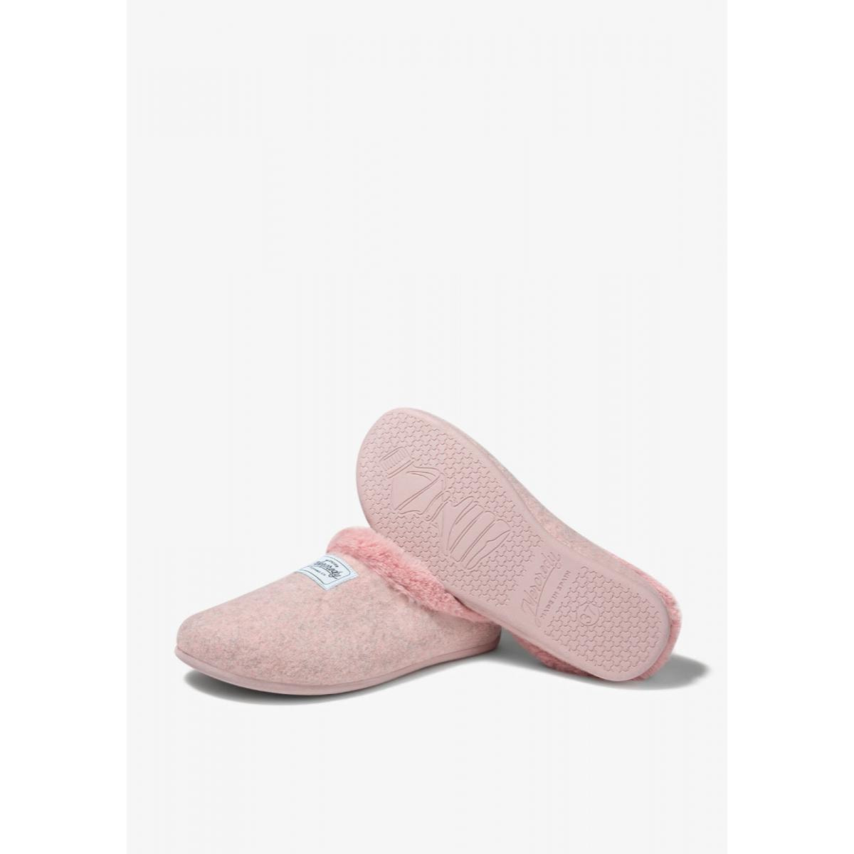 Zapatilla de Casa Mercredy Slipper Fur Rosa D.Franklin