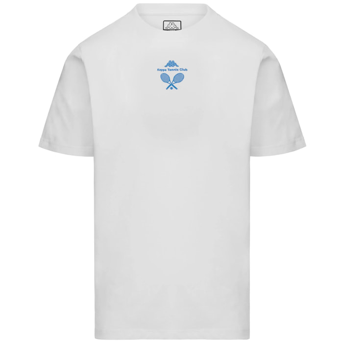 Kappa - Camisetas y tops Hombre Blanco - Logo Inno