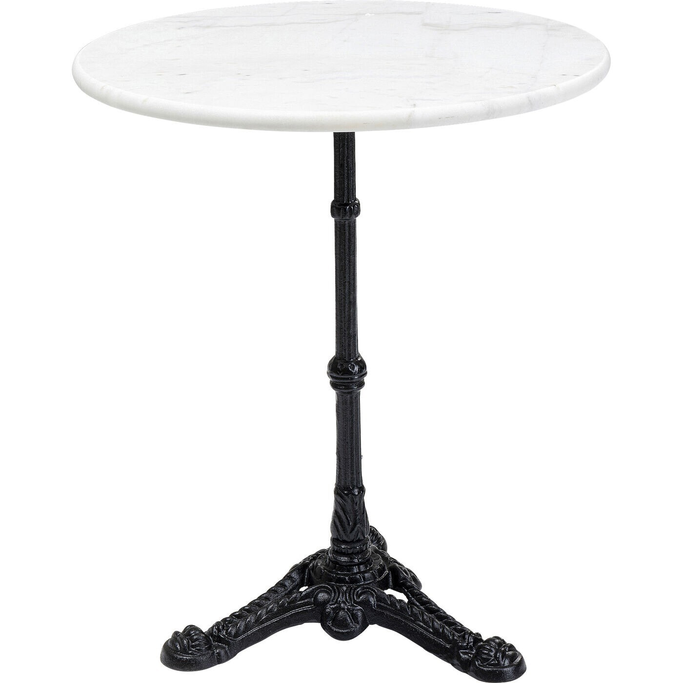 Ensemble table et 2 chaises blanches Bistrot Rosali Kare Design