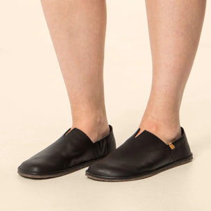 Zapatos N5673 SOFT NAPPA BLACK/ BARE color Black