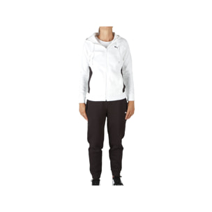 Tuta Puma Classic Hooded Track Bianco