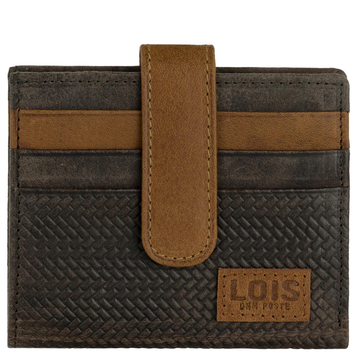 Carteras Tarjetero Lois Davidson Marron