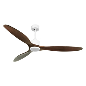 Ventilateur de plafond Réversible  Thermostat Wifi Moteur à courant continu Toits en pente Télécommande Hypersilence Mémoire