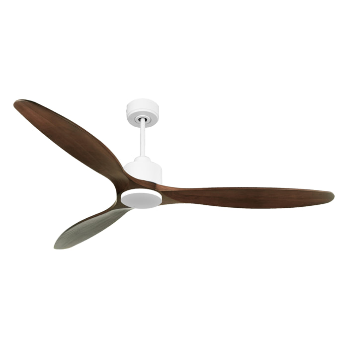 Ventilateur de plafond Réversible  Thermostat Wifi Moteur à courant continu Toits en pente Télécommande Hypersilence Mémoire