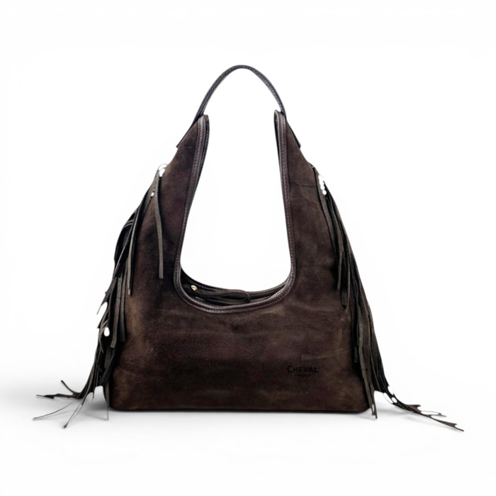 Borsa a spalla Cheval Firenze Cecilia Testa di Moro