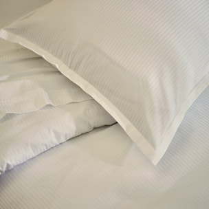 Taie d'oreiller esprit grand hôtel - Sable