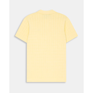 POLO CABLE KNIT