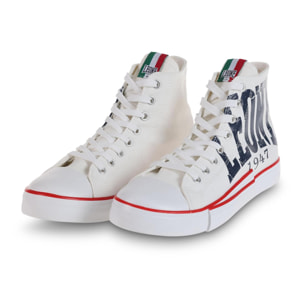 Sneakers da uomo alte Leone Canvas Brand