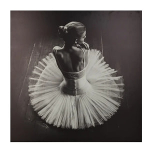 Toile imprimée "Danseuse" 78x78 cm