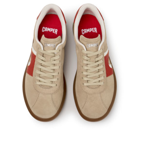 Zapatillas - CAMPER Pelotas Soller - Beige - Piel de ante