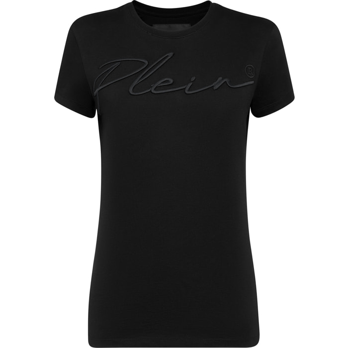 PHILIPP PLEIN T-Shirt Round Neck SIGNATURE